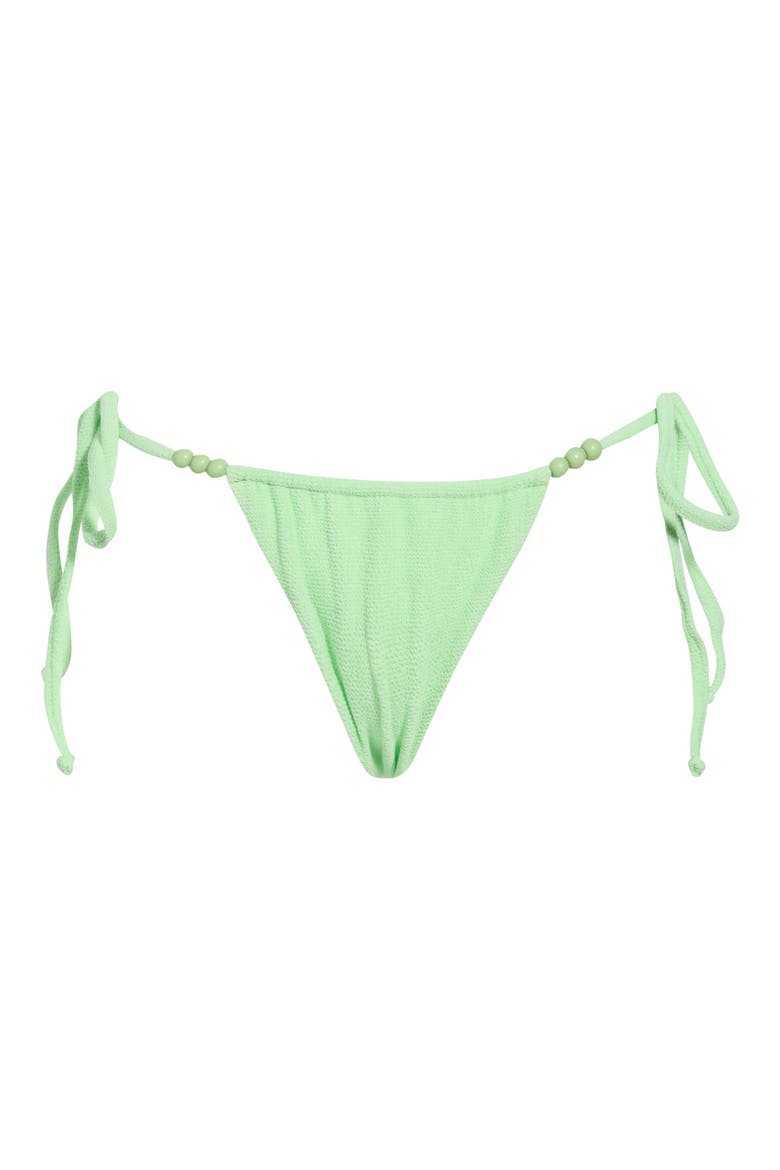 Bora Side Tie Bikini Bottoms, Main, color, PARADISE GREEN