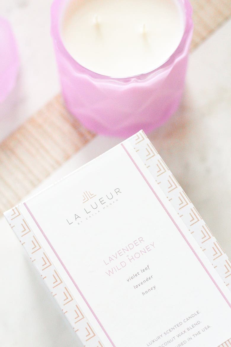 Lavender + Wild Honey Candle, Alternate, color, 10.5 oz
