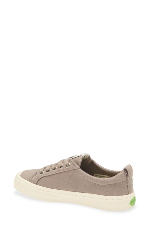 Cariuma Oca Low Cap Tie Sneaker In Gray