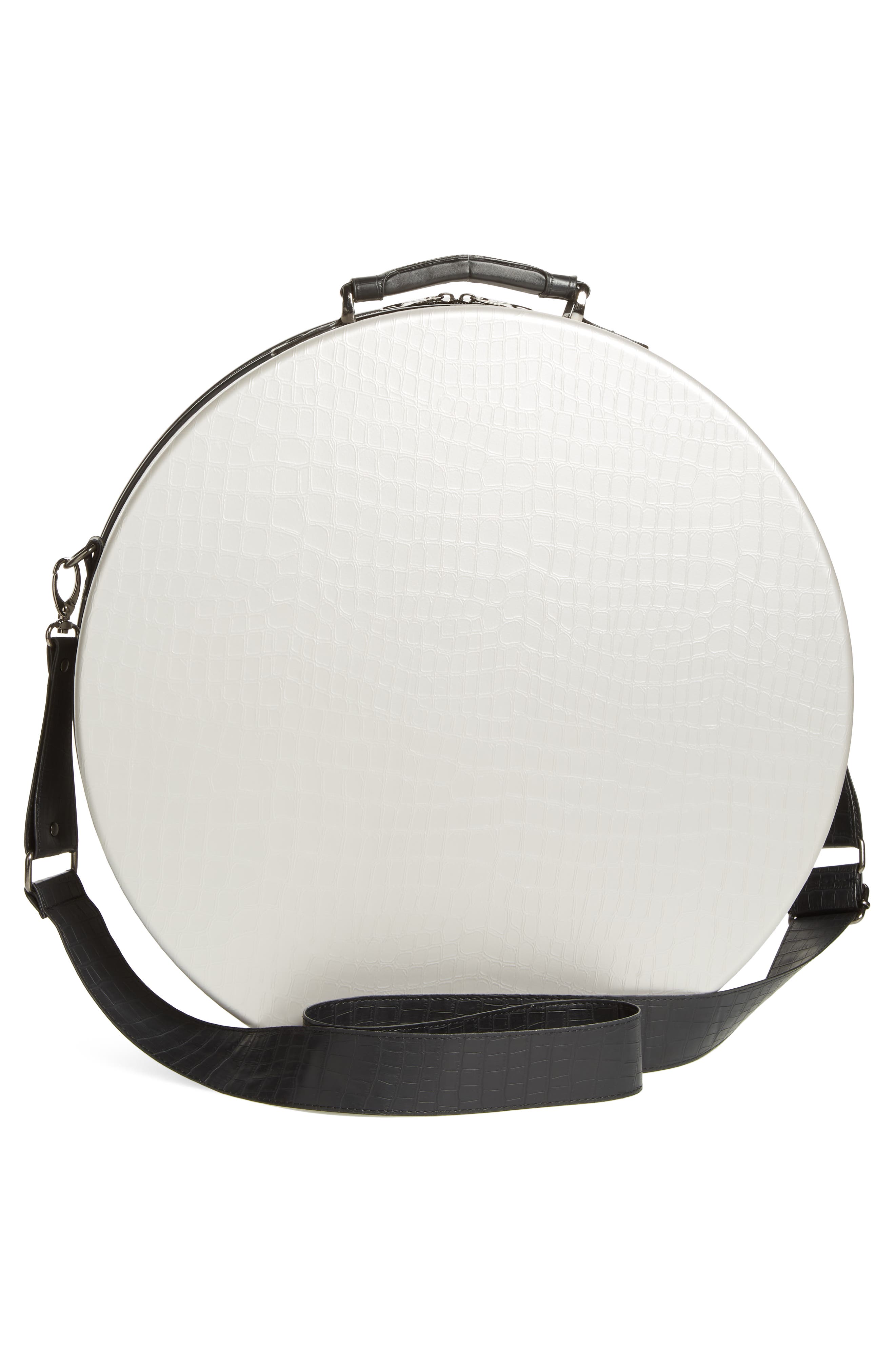 CALPAK Baye Large Hardcase Hat Box, Alternate, color, 