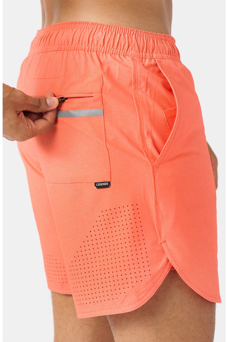 Luka HD 7-Inch Lined Performance Shorts, Alternate, color, SUNRISE