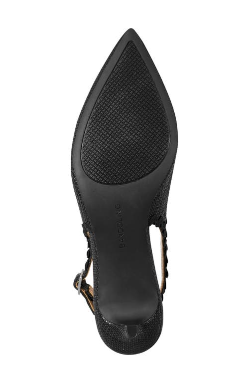 Shop Bandolino Alba Slingback In Black