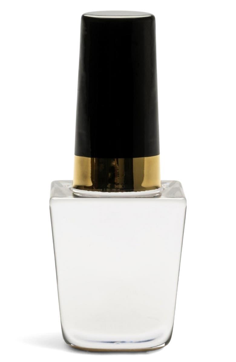 Kosta Boda Mini Nail Polish Glass Sculpture, Main, color, Beige