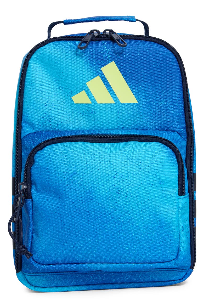 Kids' Santiago Lunch Bag, Main, color, SPRAY GRADIENT ROYAL BLUE