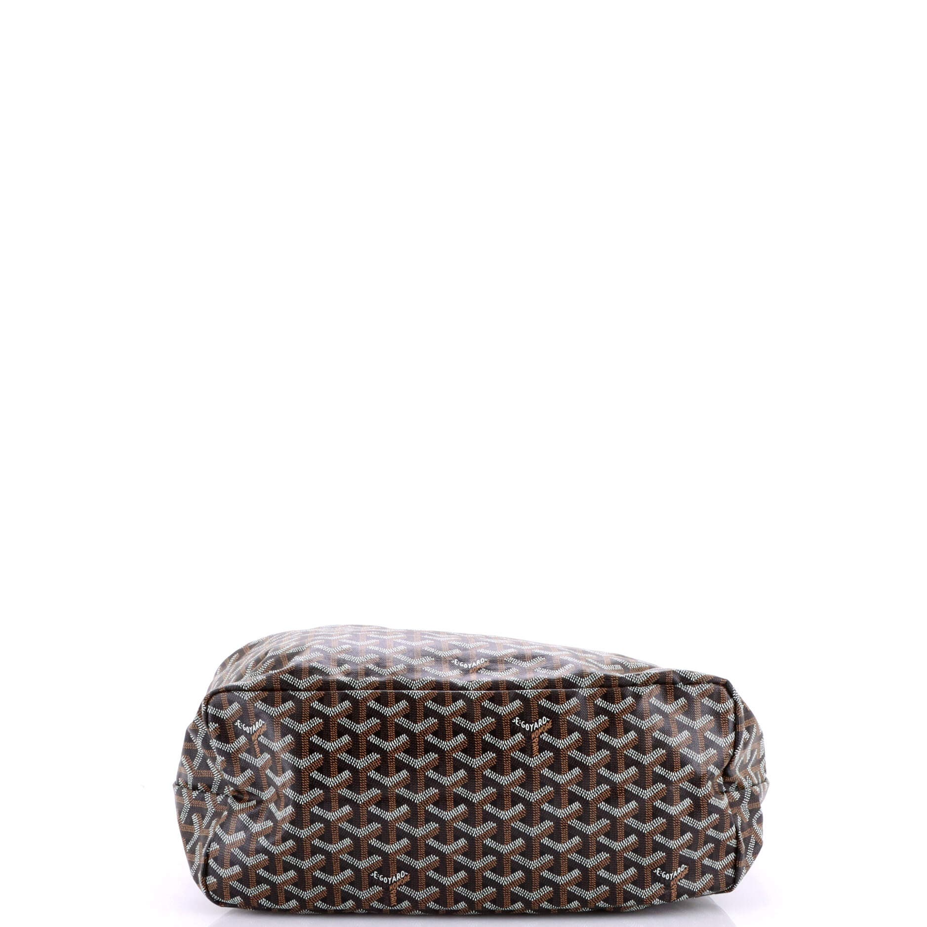 Pre-Owned Goyard Saint Louis Tote Coated Canvas PM, Alternate, color, Black