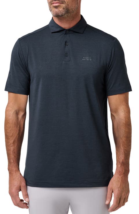 The Heater Solid Short Sleeve Performance Polo