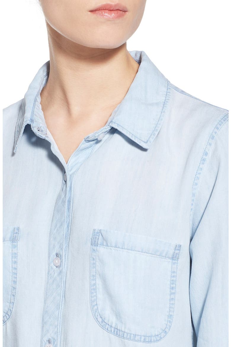 'Carter' Chambray Shirt, Alternate, color, LIGHT VINTAGE WASH