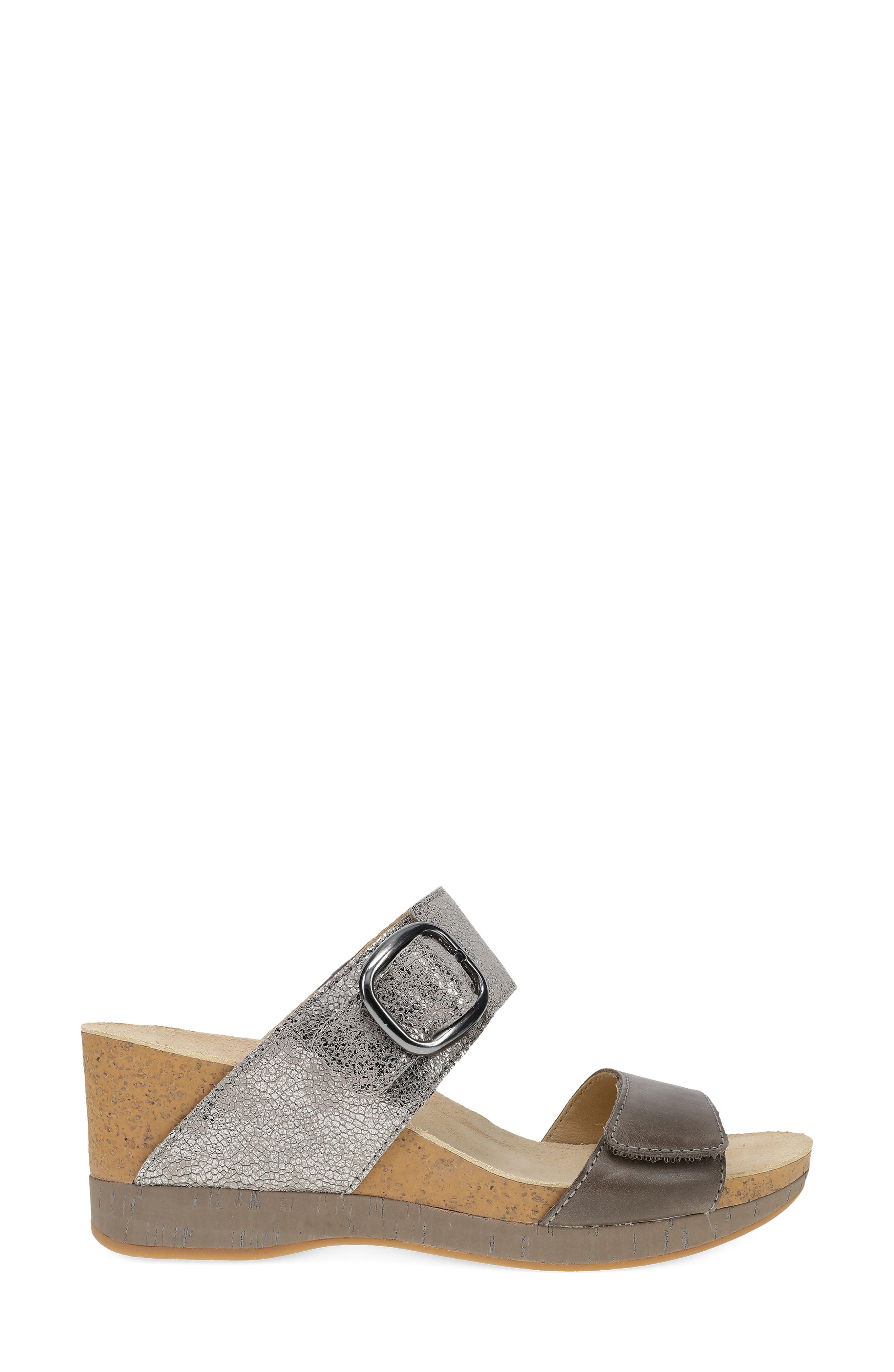 Shannon Platform Wedge Slide Sandal - image 4