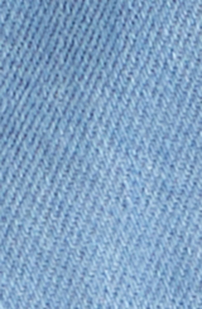 Veronica Beard Spensley Denim Top, Alternate, color, Bayside