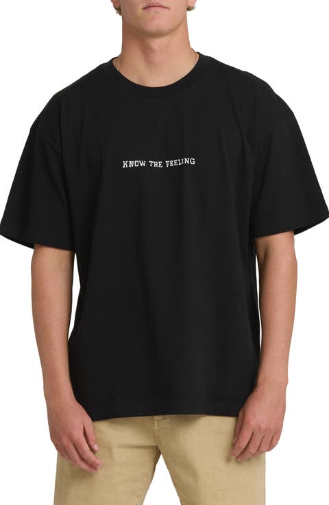 Timeline OG Fit Cotton Graphic T-Shirt