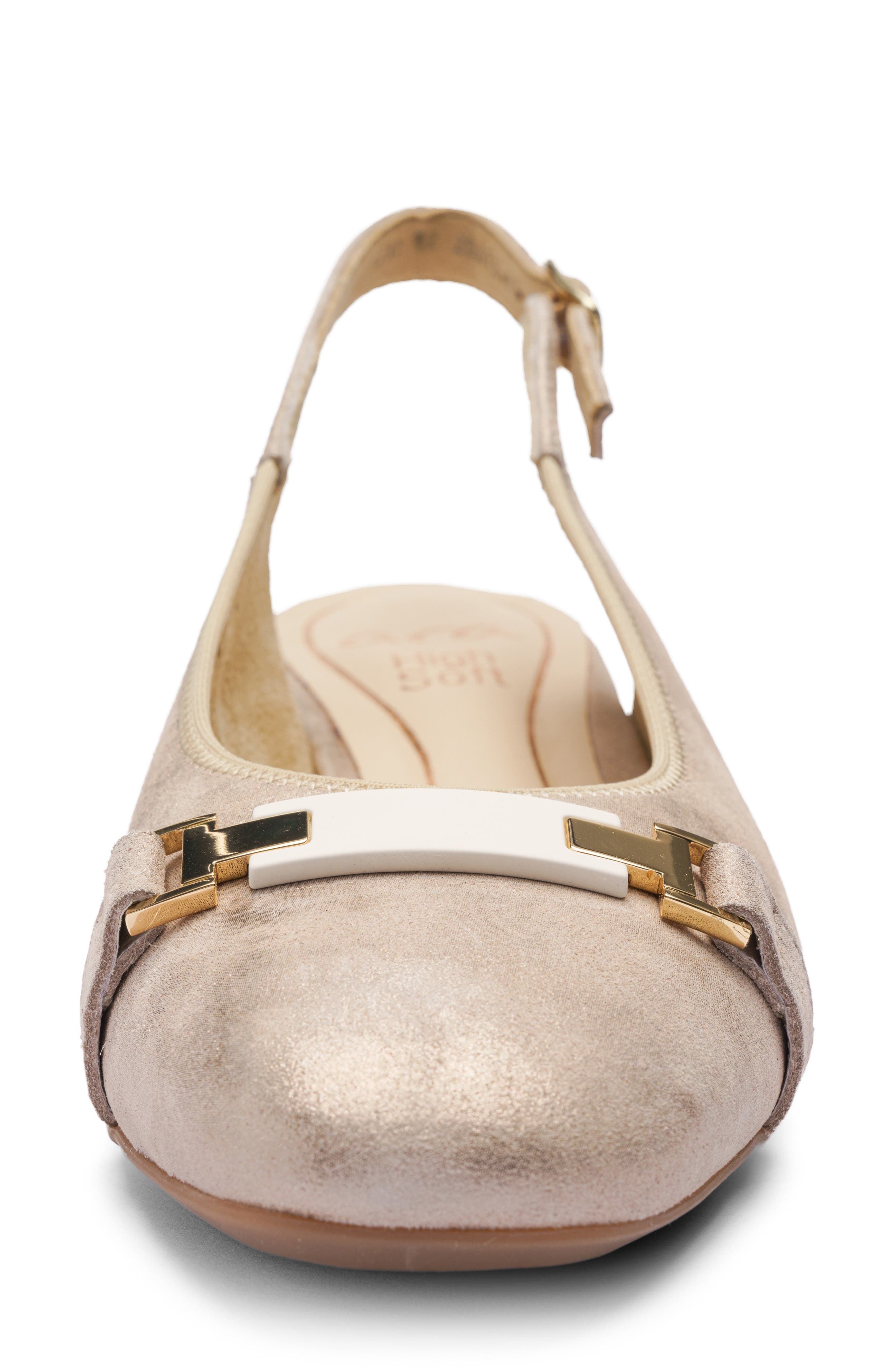 Gliselle Slingback Pump, Alternate, color, SHELL
