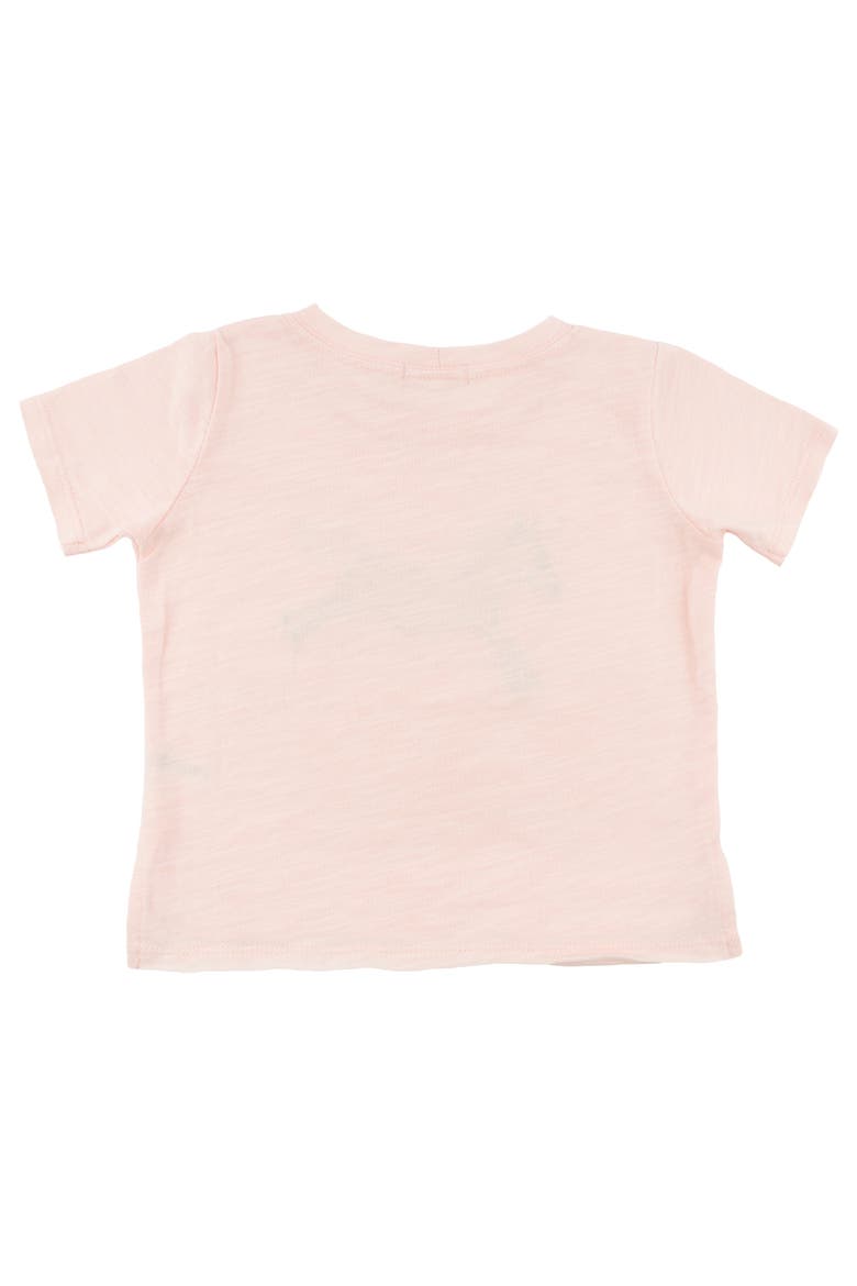 Unicorn Raw Edge T-Shirt, Alternate, color, Pale Pink