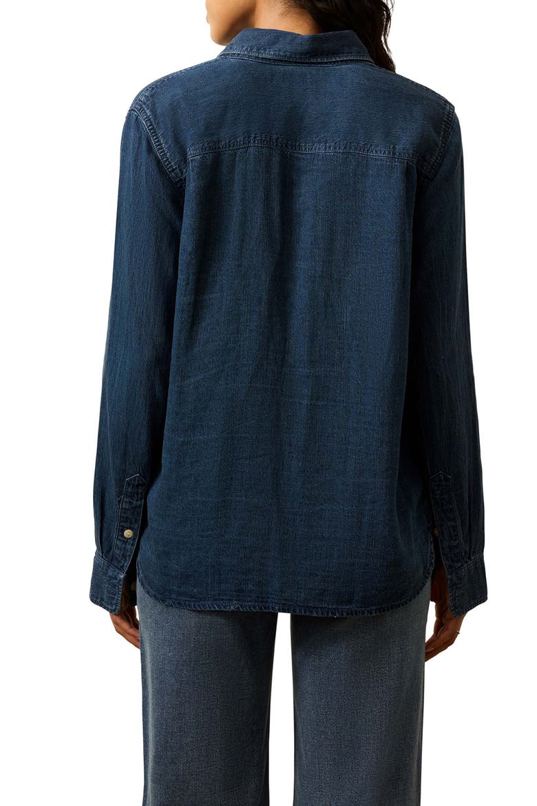 Tried & True Chambray Classic Shirt, Alternate, color, NIGHT LAGOON WASH