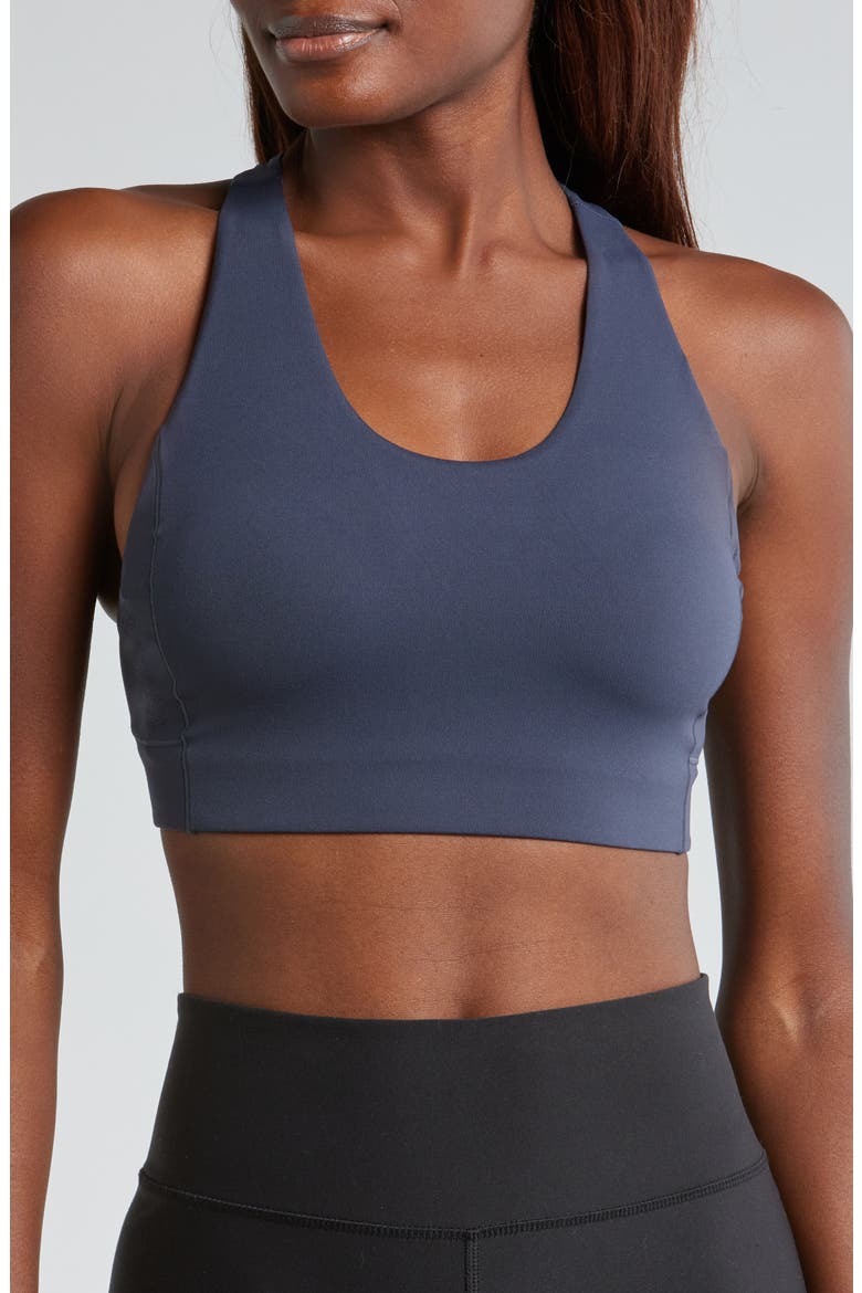 Revive Sports Bra, Main, color, NAVY BLUE