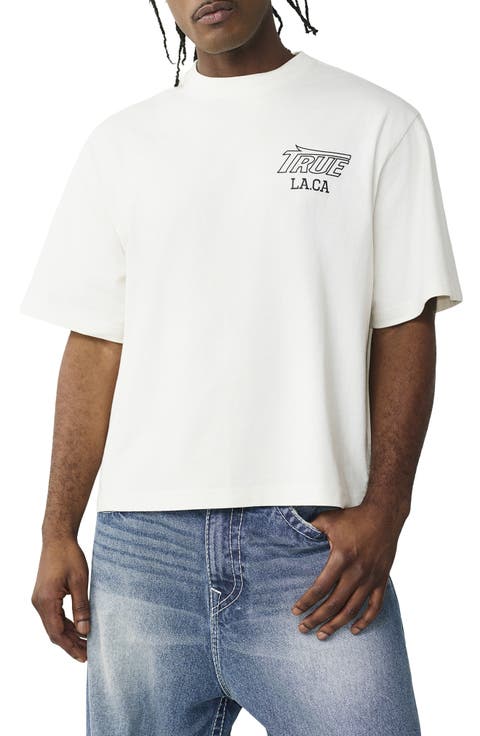 Stacked Boxy Heavyweight Cotton Graphic T-Shirt