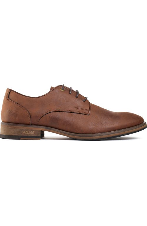 V.gan London Vegan Oatmeal 2 Derby Shoes In Brown