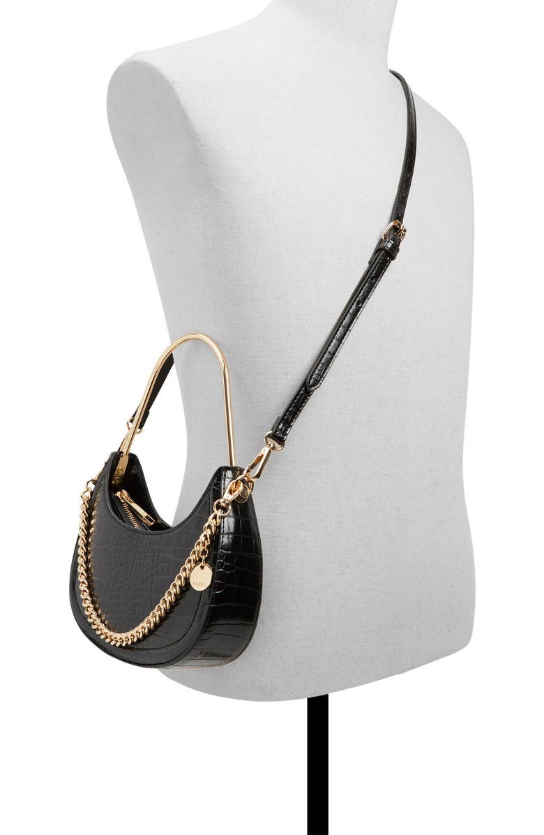 ALDO Sheina Chain Detail Convertible Shoulder Bag, Alternate, color,