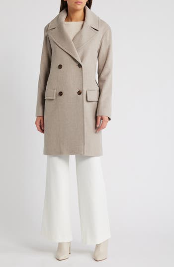 Fleurette Juliet Double Breasted Wool Coat Nordstrom