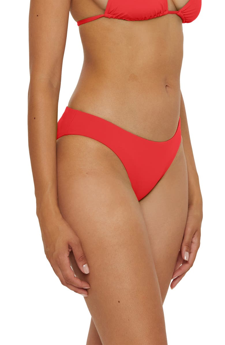 Becca Color Cod Adela Bikini Bottoms, Alternate, color, Fire