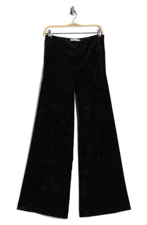 Conor Velvet Wide Leg Pants