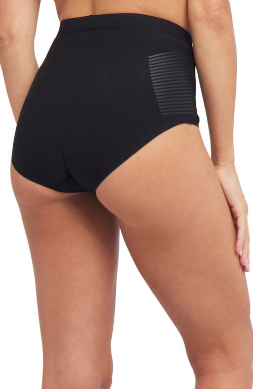 Spanx Thinstincts 2.0 High-rise Compression Briefs In Very Black