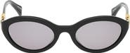 rag & bone 52mm Oval Sunglasses