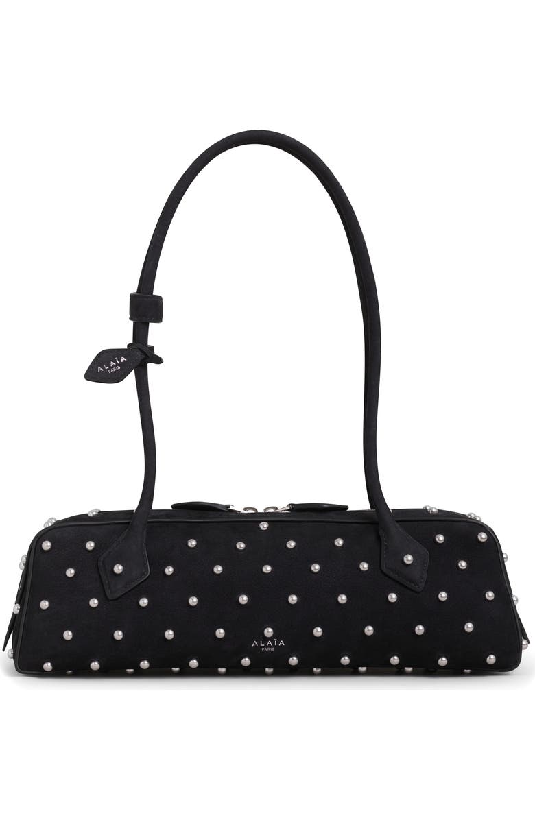 Alaïa Le Teckel Small Shoulder Bag, Main, color, Noir