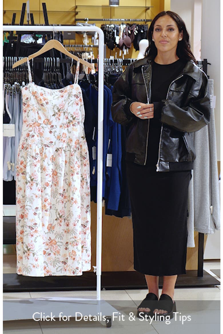 Juliet Floral Midi Dress video