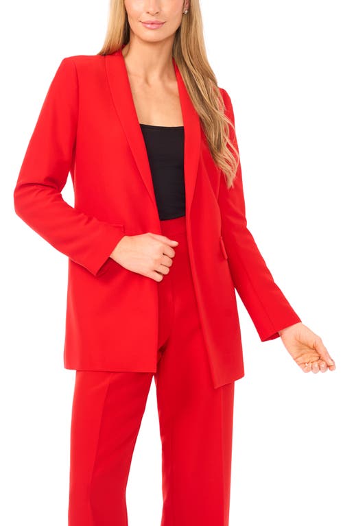 Halogenr Halogen(r) Open Front Blazer In Red