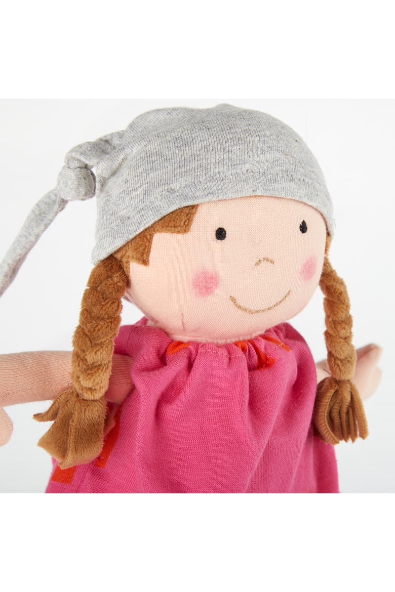 Plush Doll with Pink Outfit, Alternate, color, Multicolored