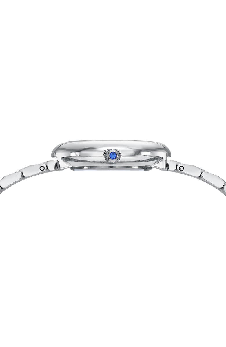 PORSAMO BLEU Women's Charlize Opal and Topaz Bracelet Watch, 32mm, Alternate, color, Silver