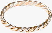 ABLE Two-Tone Twist Ring