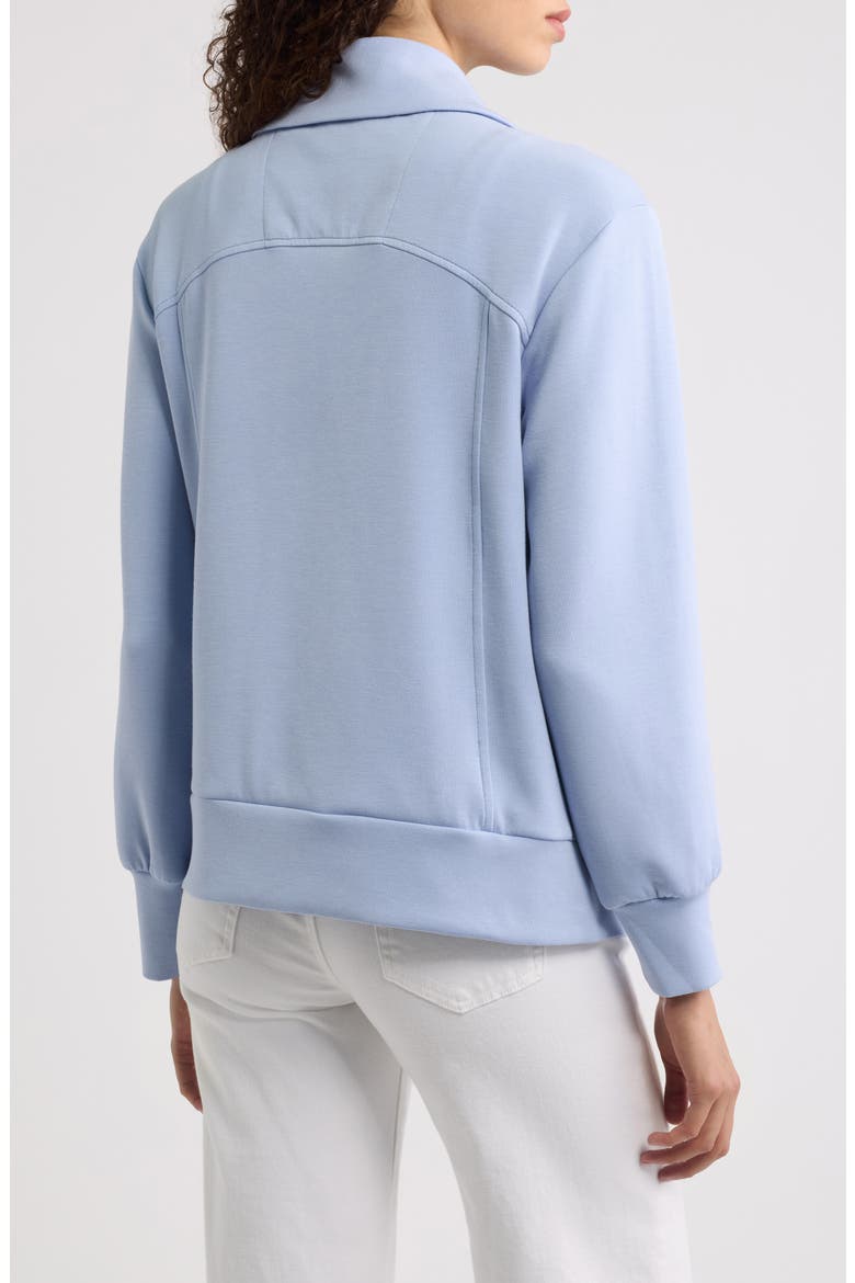 Palm Voyage Zip-Up Sweatshirt Jacket, Alternate, color, EVERTIDE