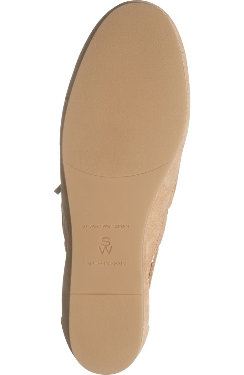 Stuart Weitzman Tinsley Moc Toe Loafer, Alternate, color, Adobe