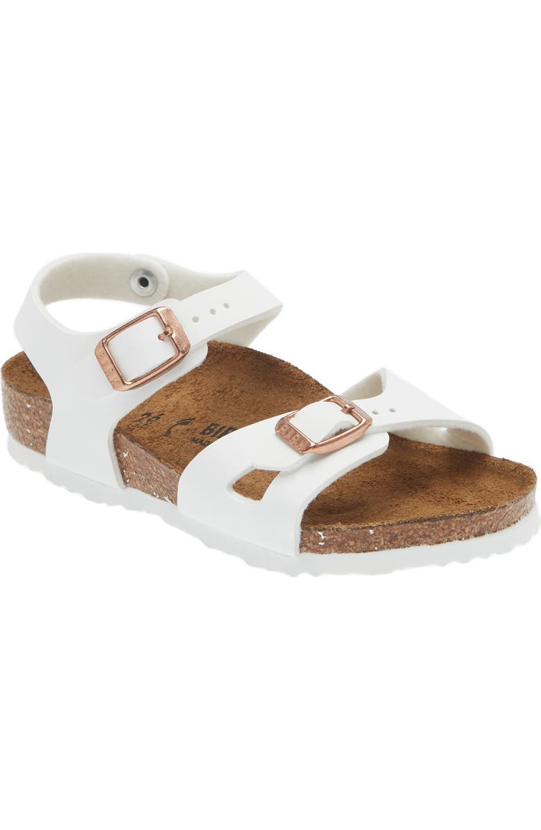 Birkenstock Kids' Rio Sandal, Main, color, White
