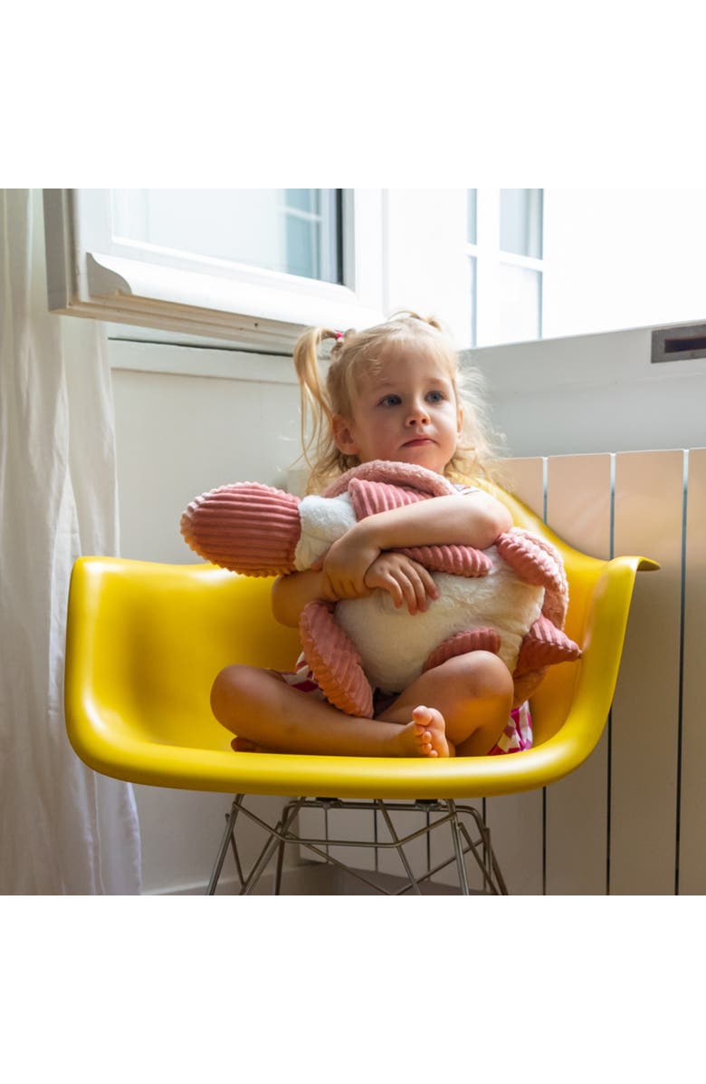 Les Ptipotos Sea Turtle Mom & Her Baby (Giant) - Secret Keeper Plush Toy, Eco-Friendly, Soft & Washable, Alternate, color, Pink