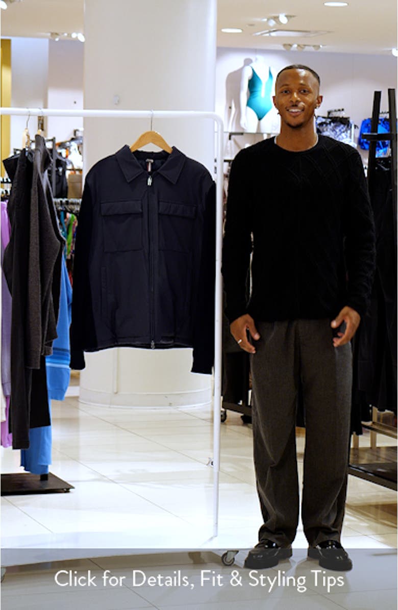 Parklife Mixed Media Insulated Shirt Jacket, sales video thumbnail