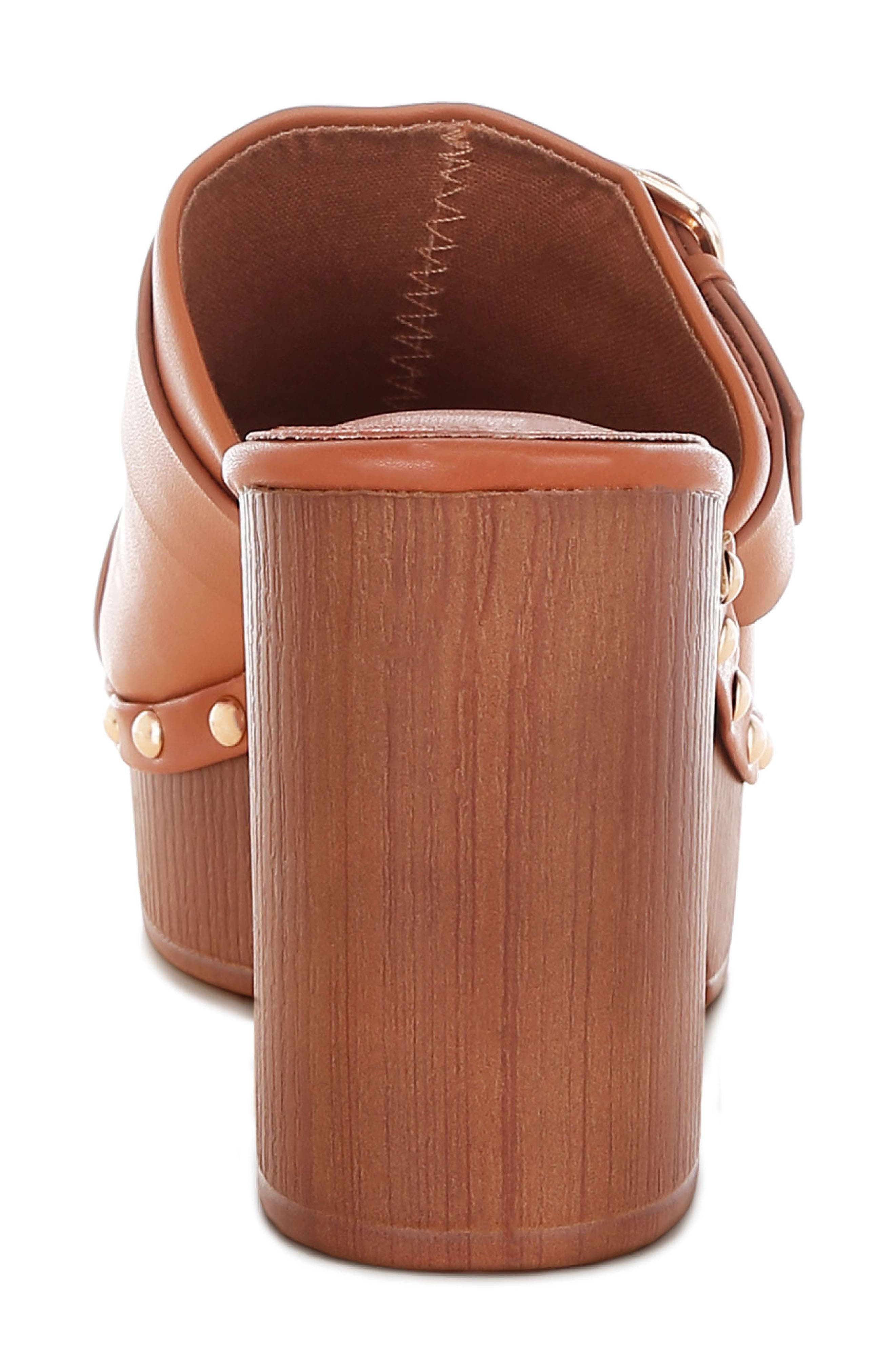 Rag & Co Septim Clog, Alternate, color, Tan