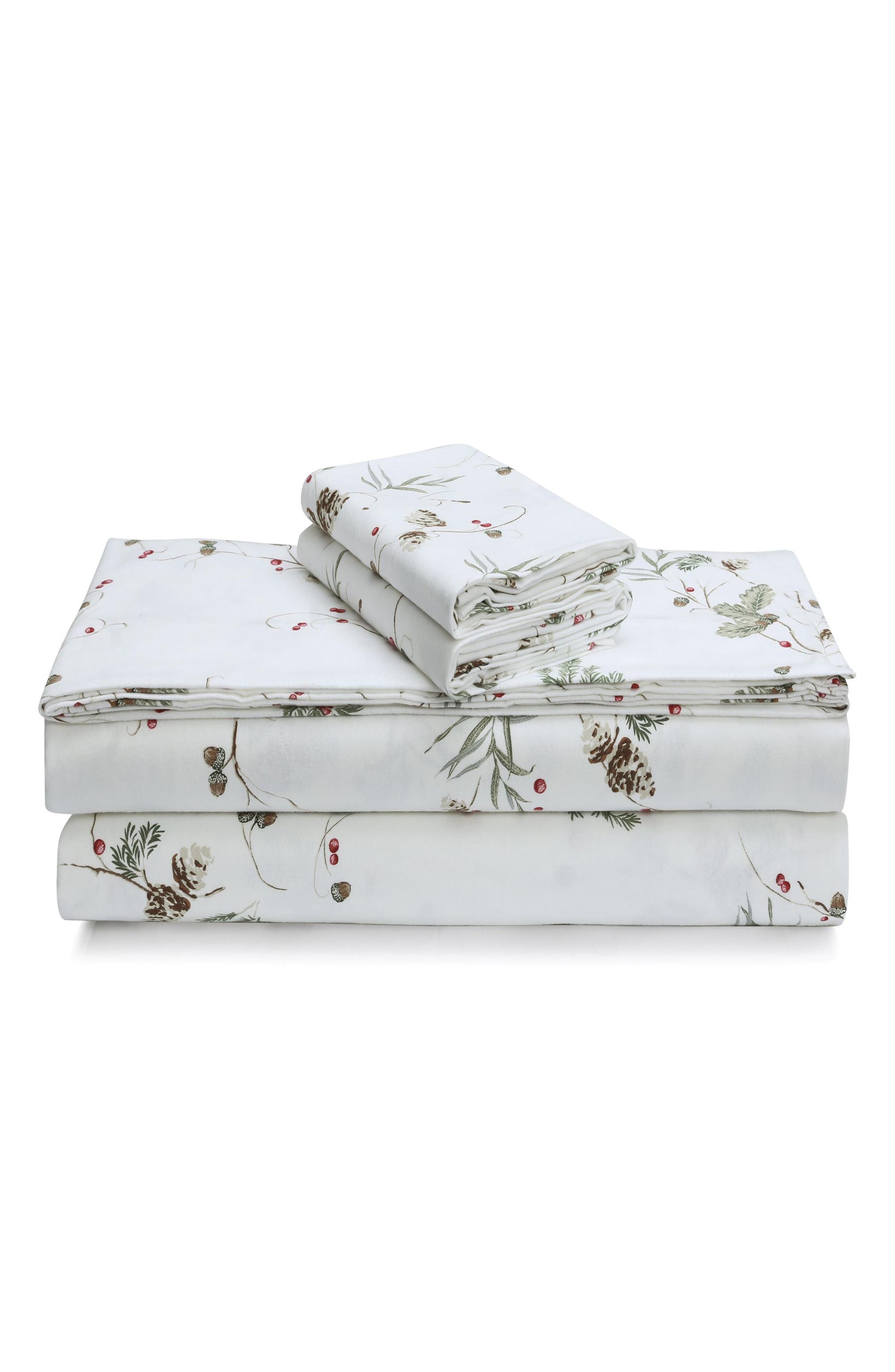 AZORES HOME Cotton Flannel Sheet Set