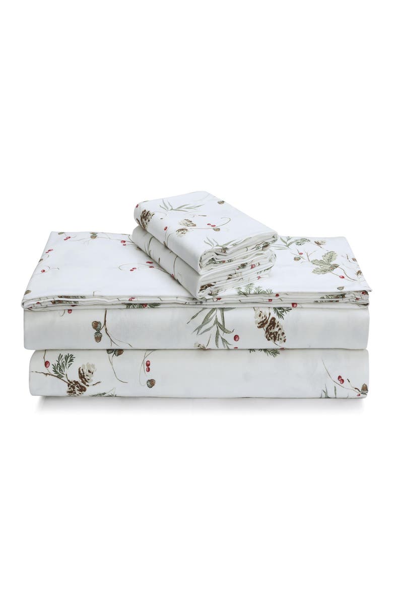 Cotton Flannel Sheet Set, Main, color, HARMONY