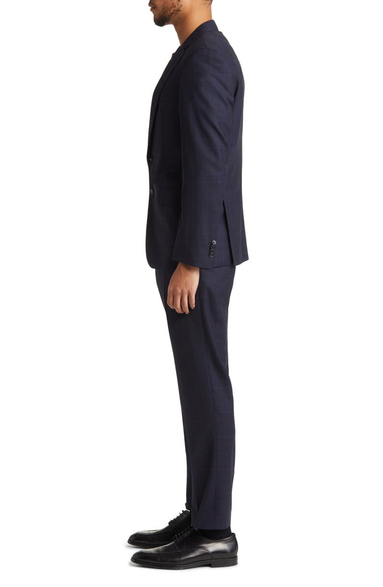 BOSS Huge Wool Blend Slim Fit Suit, Alternate, color,