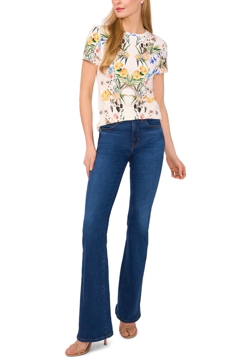 Ted Baker Floral Jersey T-Shirt, Alternate, color, 