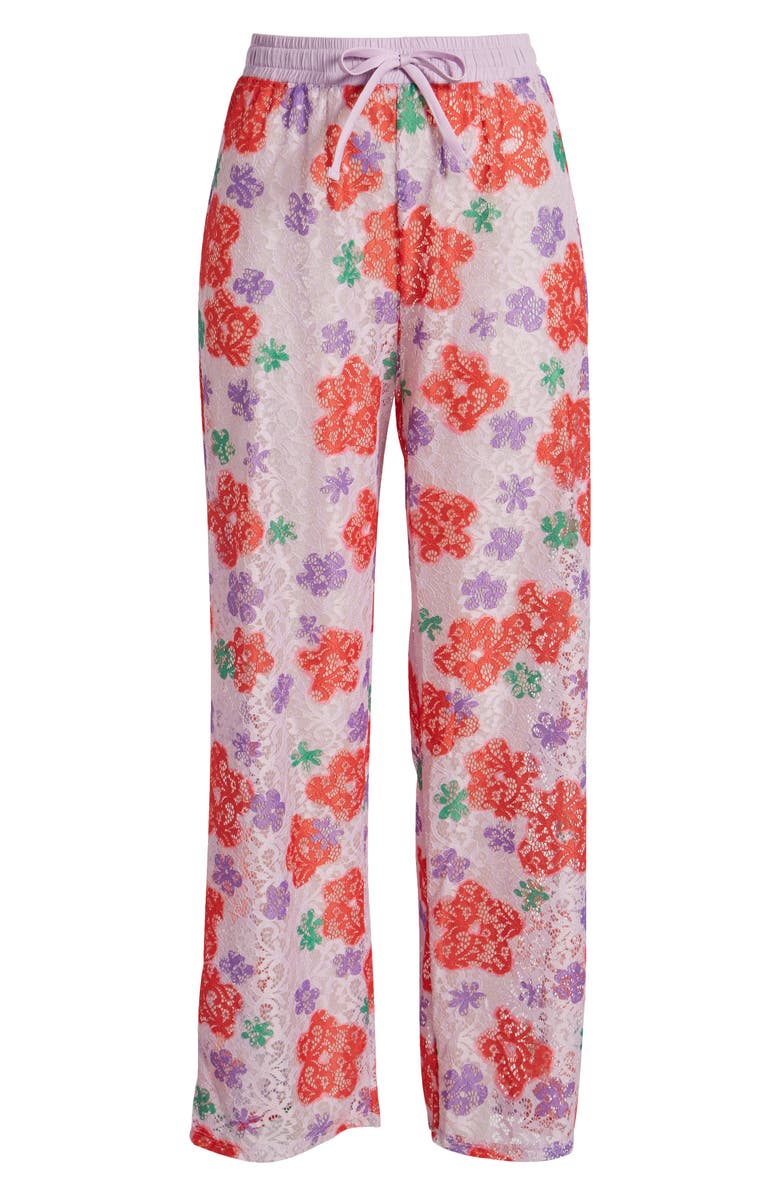 BP. Be Proud Pride Gender Inclusive Sheer Lace Drawstring Pants, Alternate, color,