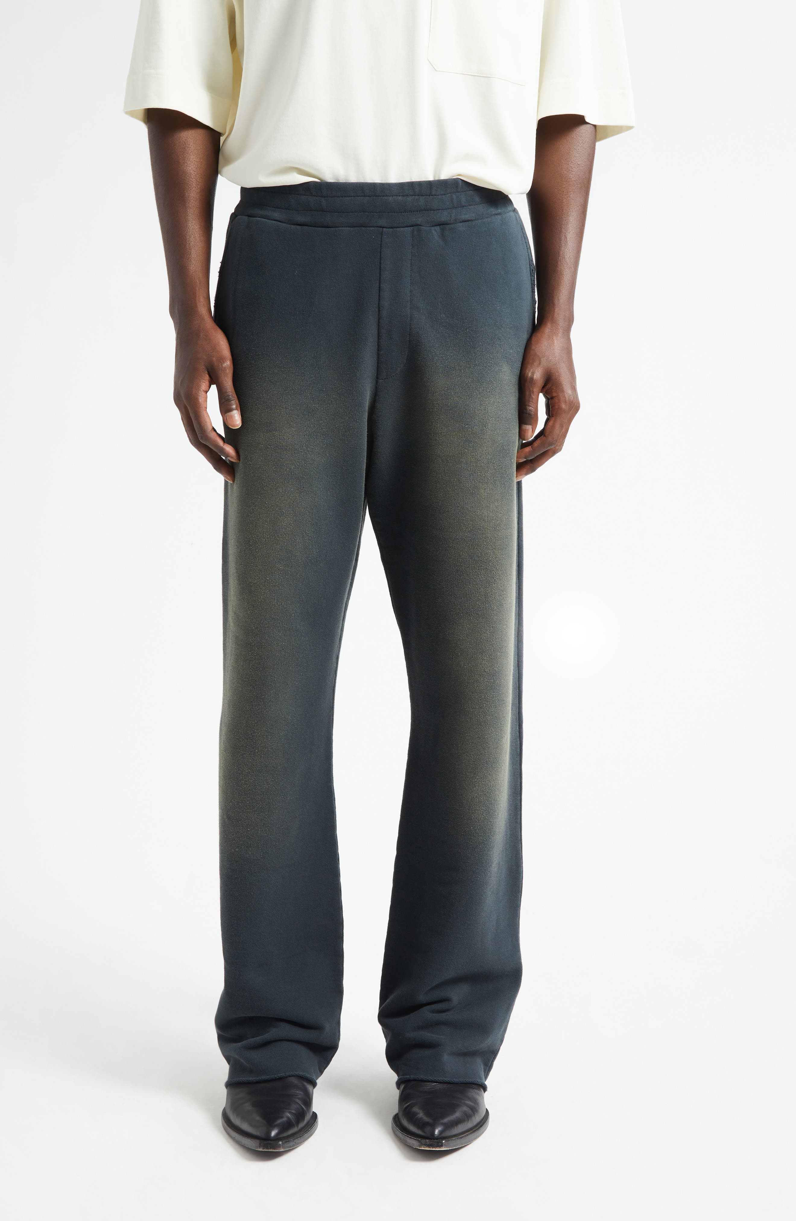 selected BLEACHED WASHED BLACK