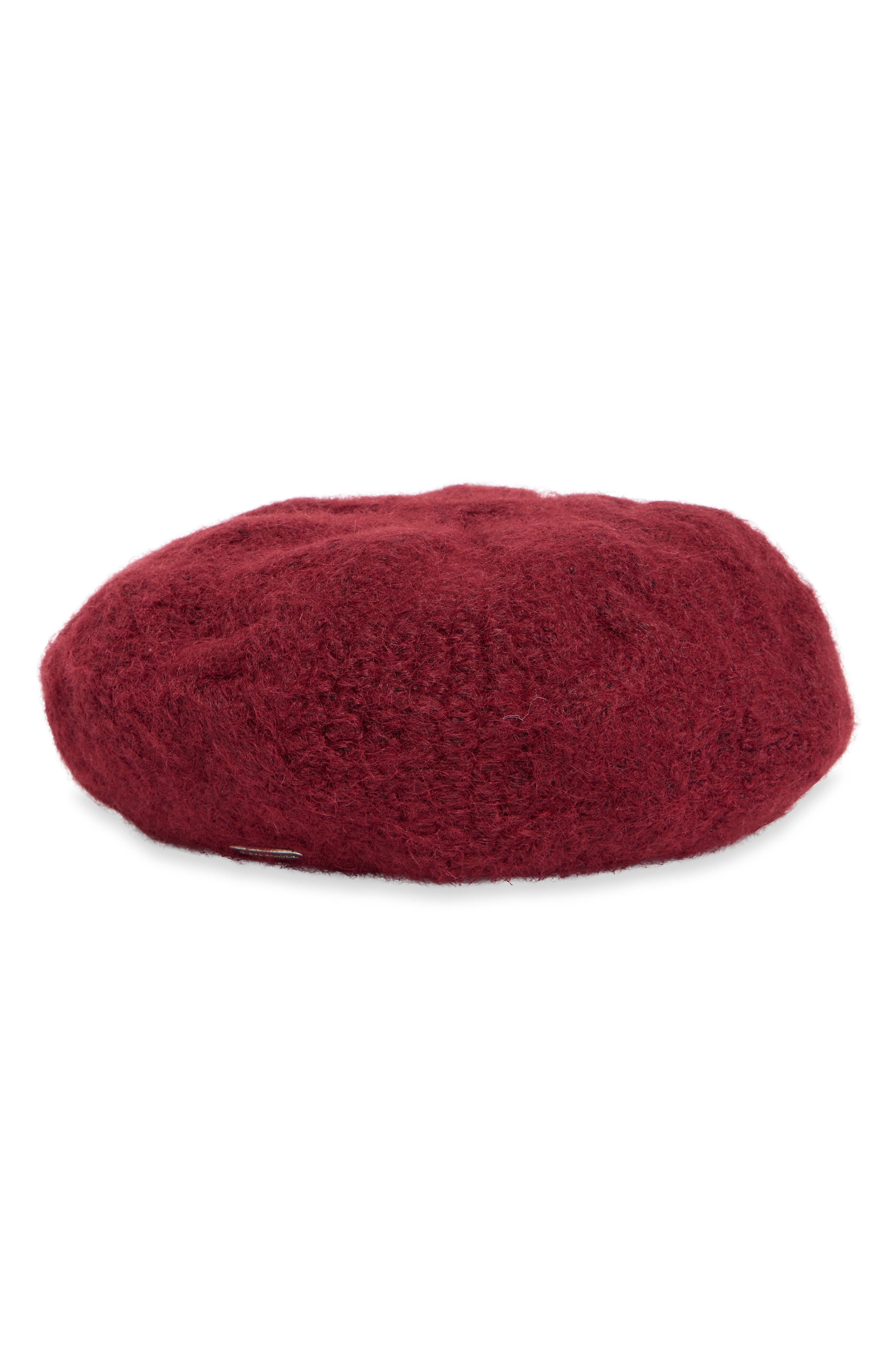Fuzzy Chunky Cable Knit Beanie