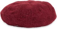 Steve Madden Fuzzy Chunky Cable Knit Beanie