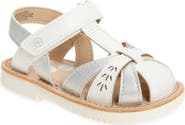 Stride Rite Kids' Kehlani Laser Cut Sandal