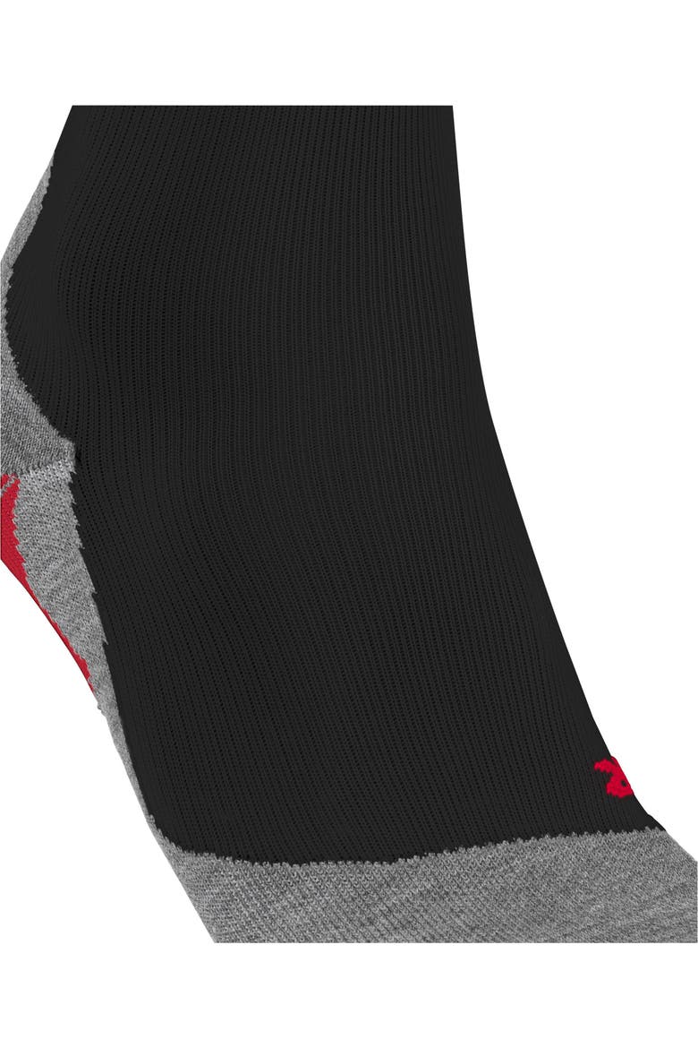 RU5 Race Running Socks, Alternate, color, Black