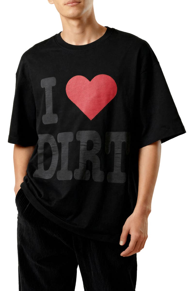 D.RT I Love Dirt Graphic T-Shirt, Main, color, Stone