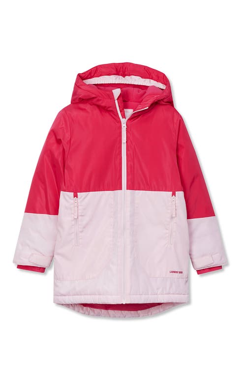 Lands' End Kids Insulated Water Resistant Activity Jacket In Animal Print